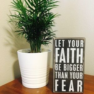 Wooden Decorative Box Sign